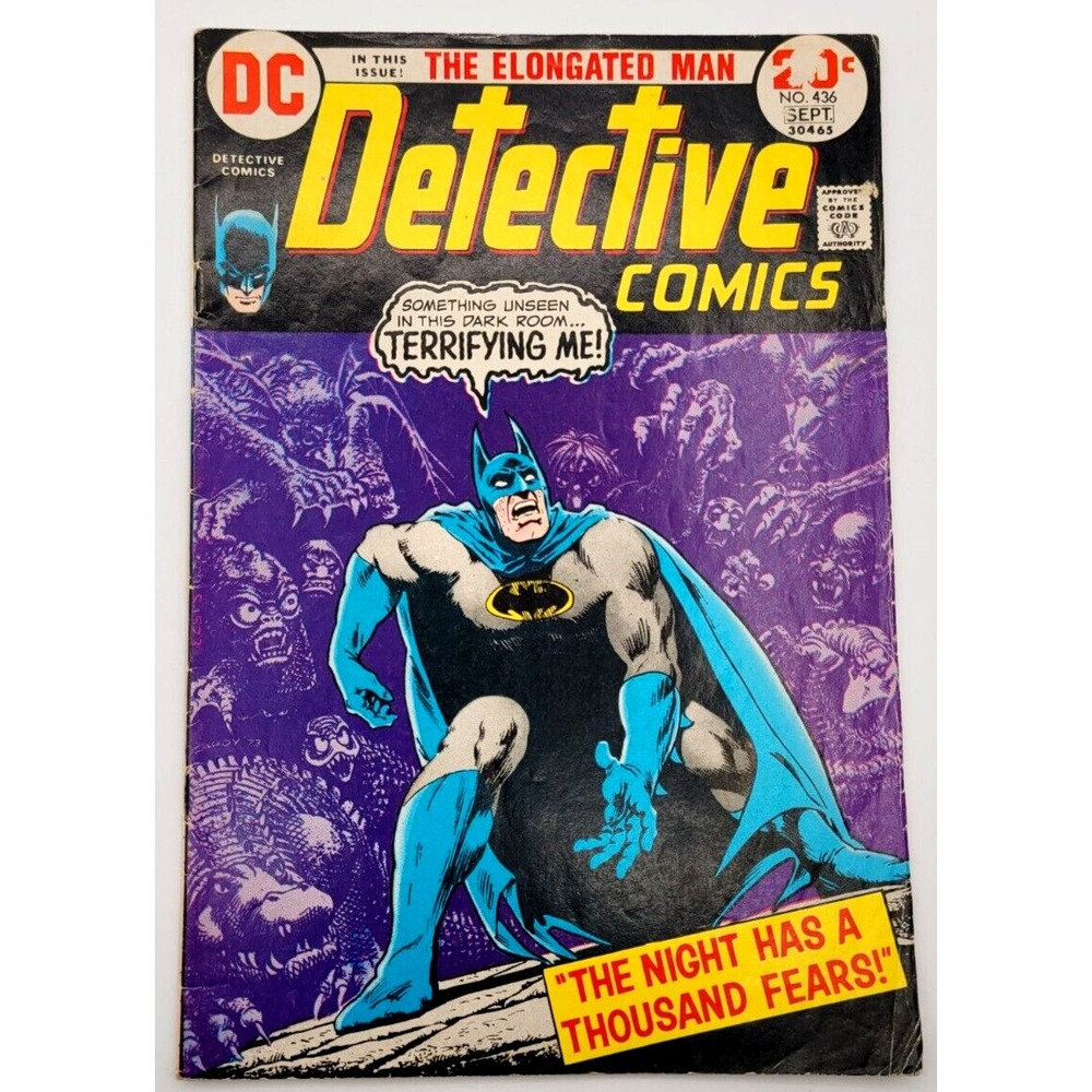 DETECTIVE COMICS #436 (1973) / FN / BATMAN DC COMICS BRONZE AGE